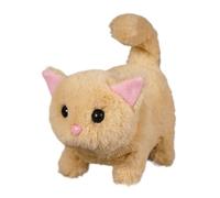 Generico Robot CAT ROBOT REMOTE | Walking Talking Feline Set Interactive Talking Cats | Kitten Talking Interactive Kitten Canting Dancing Touch Controls con lussuoso gattino Electric per Kid