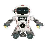Genérico Robot che canta e : lampeggianti e musica da ballo | Giocattoli educativi interattivi per bambini, ragazze giovani più grandi di 3 anni, robot RC per camminare elettronico