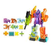 Generico Robot Con Numeri Di Dinosauro - Trasformazione Di Figure, Giocattoli Per L'apprendimento Della Matematica In Età Prescolare, Robots Educativi Per Il Conteggio | Set Di Robot Dinosaur STEM