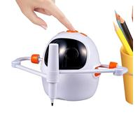 Genérico Robot da disegno | Giocattolo educativo, include 100 carte e 5 matite da colorare, per compleanno casa, scuola, scuola, sala giochi, feste per bambini da 3 a 12 anni