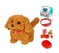 Generico Robot Dog, Realistic Robot Puppy, Interactive Plush Pet, Walking, Barking & Tail Wagging, Electronic Stuffed Animal, For Kids & Adults, Safe & Resistant Design, Ideal For All, 1-Pack