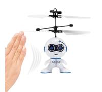 Generico Robot Fly Toy | Flying Robot Mini Drone Rechargeable | 15 * 14.5 * 5cm USB Rechargeable Kids Toys, Remote Control RobotToy | for Boys, Kids, Girls Aged 14+