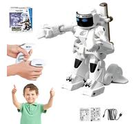 Genérico Robot intelligenti per bambini - 2.4G Fighting Robot Telecomando | Divertente Concorso Smart Boxing Robot con Colore Cambiato luce LED