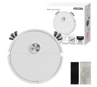 Generico Robot Vacuum Cleaner - Automatic Smart Rechargeable | Robotic Vacuum Cleaner Cleaning Robot | Automatic S For Home Office Apartment Living Room Kitchen Carpet Hardwood Tile Floor
