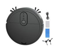 Generico Robot Vacuum | Mini Smart Automatic Multi-Mode Portable Cleaner | Floor Cleaning Mops | For Home Carpet Hardwood Floors Car Office Dormitory House Apartment Household Living Spaces