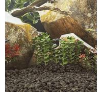 Generico Rocce Vulcaniche 10 kg Nere 5-8 cm,Nero,10.45kg,155321