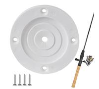 Generico Rod Holder Cover, Flexible Mount Gasket, Fishing Casting Accessory, Multi-Functional Support Design, Easy Gear Installation, Boat Use for Adults Beginners Friends Professionals Enthusiasts