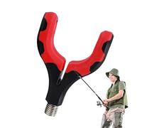Generico Rod Rest - PRO | Gripper - Support De Repose-Canne À Pêche En V Antidérapant Robuste pour Support De Canne Et Trépied De Pêche | Soporte De Caña | Appoggio Canna | 2026 PRO | Black