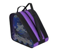 Generico Roller Skate Bag - Multi-Pockets Adjustable Strap Breathable Mesh