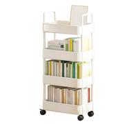 Generico Rolling Cart, Small Multifunctional Cart, Mobile Storage Organizer | Utility Cart On Wheels Space Saving Storage Lightweight Portable Compact Organizer for Kitchen, Bathroom, Living Room, Home
