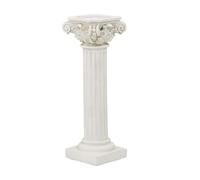 Generico Roman Column Tabletop - Display Sculpture Pedestal Decor | Gr olumn Pedestal Decor for Home Kitchen Table Garden Wedding Ceremony Event Party