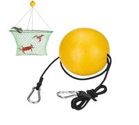 Genérico Rope Float Buoy: 2 pezzi Yellow Marine Rope Floats Buoy Set,Swim Float For Kayak, Canoe, Yacht, Drift, Pools and Boats Accessories