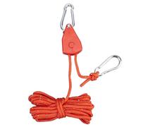 Generico Rope Tie Down | Windproof Pulley Cord System | Ratchet Tie Down Strap | for Camping Tent Awning Tarp Outdoor Boat Car Truck Motorcycle Trailer