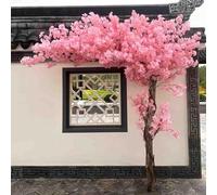 Generico Rosa,120 * 100CM, Simulazione Ciliegio Falso Pesca Pianta Desiderio Soggiorno Decorazione Centro Commerciale Decorazione Hotel