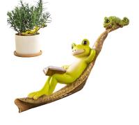 Genérico Rospo da giardino, ornamenti decorativi in resina per esterni, decorazione per giardino stagno terrazza balcone casa famiglia all'aperto