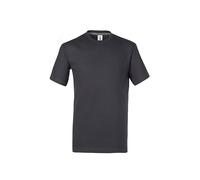 Generico Rossini HH114 T-Shirt Kos Manica Corta Cotone Trattamento Soft Touch Rinforzo Parte Posteriore Fascia parasudore Interna (IT, Testo, 4XL, Regular, Regular, Antracite)