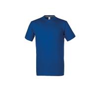Generico Rossini HH114 T-Shirt Kos Manica Corta Cotone Trattamento Soft Touch Rinforzo Parte Posteriore Fascia parasudore Interna (IT, Testo, L, Regular, Regular, Azzurro Royal)