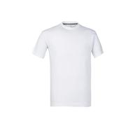 Generico Rossini HH114 T-Shirt Kos Manica Corta Cotone Trattamento Soft Touch Rinforzo Parte Posteriore Fascia parasudore Interna (IT, Testo, XL, Regular, Regular, Bianco)