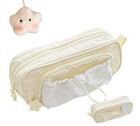 Generico Rosy Posy Pencil Case, Rosyposy Pencil Case, Cute Kawaii Pencil Pouch,Star Series Large Capacity Drawstring Pencil Cases (yellow)