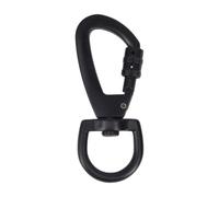 Generico Rotating Carabiner Clip - Zinc Alloy Locking Hook, 360° Swivel Split, Flag and Rope Fastener, Compact Metal Connector, Secure Attachment for Dogs, Gear, and Outdoor Use, Extensive Use