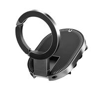 Generico Rotating Portable Stand Holder, 8.5x5.9x1.6cm, Alloy Magnetic Suction Bracket, 360 Degree View, Gym Workout, Video Recording, Vehicle Mounting