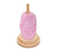 Generico Rotating Portable Wooden - Yarn Holder for Crocheting | Crocheting Yarn Spinner Holder | Wooden Yarns Holders for Home Travel Art Class Women Adults Craft Lovers Knitters Beginners
