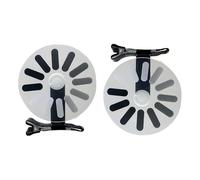 Genérico Rotating Symbol Headbands - 2 clip creative con design Symbol | Funny Hair Accessories For Women, Girls | Party, Festival & Stage Props