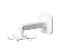 Generico Rotating Utensil Hooks | 360° Adhesive Rotating Folding Holder | 6.9x11cm/2.72x4.33in With 6 Claw Kitchen Wall Hooks For Cabinet