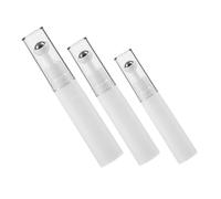 Generico Rotolo Da 3 Pezzi set crema per gli occhi sfere a rulli per oli essenziali bottiglia da viaggio in schiuma tazza bottiglie viaggio travel size bottles bottiglie a pp bianca