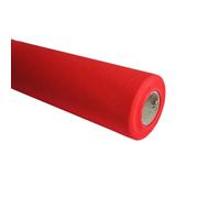 Generico ROTOLO TNT DA 120 CM X 25 METRI - 60gr | TOVAGLIA USA E GETTA COPERTURA INTERNI ESTERNI TAVOLI FESTE CERIMONIE EVENTI FIORISTA 1,20 metri x 25 mt (Rosso)