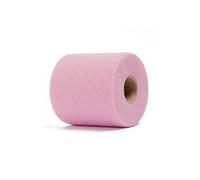 Generico Rotolo Tulle H 12,5 CM X 100 MT, Rosa, Bobina