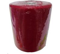 Generico Rotolo Tulle H 12,5 Cm X 100 Mt, Rosso, Bobina