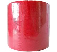 Generico Rotolo Tulle H 12,5 CM X 100 MT, Rosso, bobina