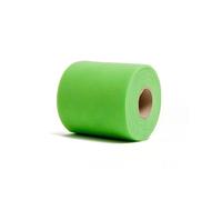 Generico Rotolo Tulle H 12,5 CM X 100 MT, Verde Lime, bobina