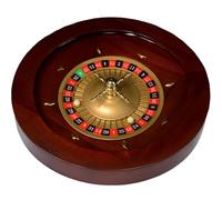 Generico Roulette La Set di Giochi con Ruota della Roulette in Legno Professionale da 12 Pollici Giradischi for Giochi da Tavolo Perfetto for Una Serata di Giochi a casa o Una Festa,D