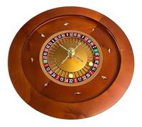 Generico Roulette La Set di Giochi con Ruota della Roulette in Legno Professionale da 12 Pollici Giradischi for Giochi da Tavolo Perfetto for Una Serata di Giochi a casa o Una Festa,B