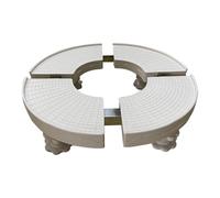 Generico Round Appliance Stand - Adjustable Refrigerator Stand, Washing Machine Pedestal, Multi-Functional Base For Dryer