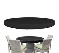 Generico Round Fitted Tablecloth, Washable Reusable Stretch Cover, Portable Elastic Edge Table Protector, Spill Resistant Dining Cover, Round Table Covers With Secure Fit Design For Outdoor Indoor