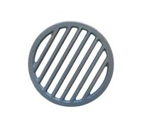 Generico Round Grill Grate - Round Cast Iron Bbq Fireplace Cooking Rack | Fire Pit Cooking Grate For Picnic Beach Park Garden Patio | Backyard Outdoor Camping