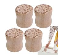 Generico Round Paperweights, Wooden Sewing Kits, Adorable Compact Fabric Cutting Accessories, Cloth Holding Tools for Dressmaking, Crafting, Drawing, Writing Sample Stabilization