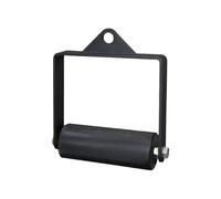 Genérico Row Attachment - Steel, 6.25x5.8in Cable Attachment Rubber Grip Handle | Universal Pulldown Strength Training Accessory, Gym Row Handle For Back Workouts, Arm Training, Shoulder Exercises