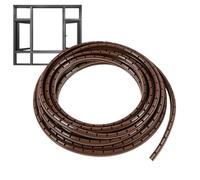 Generico Rubber Glass Retainer - 8M Clear Adhesive Retaining Tool | Glass Retainer | for Home House Indoor Door Cabinet Woman Man Woodworking Fixing Installation