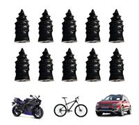 Generico Rubber Screw Tire Plugs - Rubber Tire Plugs | Portable Repair Nails Screws | Tires Quick Puncture Repair Tools for Car Electric Bike Motorcycle, Tubeless Tires Repairs Rubbers Kit