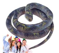 Generico Rubber Snakes Realistic Keep Birds Away - 70g Lightweight Fake Snake, Soft Rubber Toy For Yard Protection & Pranking Friends | Garden For Patios, Balconies & Fruit Trees