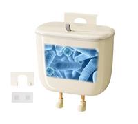 Genérico Rubbish Basket With Eyes And Legs Decoration | Wall Mounted Trasha Can | Trash Bin Lid For Bedroom Disposal Under Sink Wall | Cute Trash Bins Waste Baskets With Charming