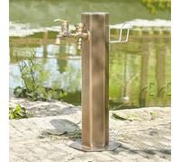 Generico Rubinetto antigelo e antiruggine a Colonna d'Acqua, Fontana a Colonna d'Acqua da Esterno in Acciaio Inossidabile, Colonna d'Acqua da Giardino autoportante con Rubinetto Interamente in Rame -