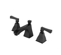 Generico Rubinetto da Bagno Rubinetto per Lavabo da Bagno con Piletta A Scomparsa Miscelatore per Lavabo A Doppia Leva Nero con Piletta A Scomparsa Rubinetto per Lavabo 3 Fori da Incasso