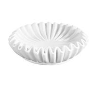 Genérico Ruffle Bowl Decoration,Decorative Fruit Bowl - 15 x 15 x 5 cm Resina Decoration Kitchen Decor Simulation Antique BowlFor Home Decor Housewarming Gift