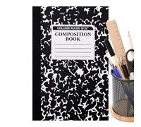 Generico Ruled Notebook - A5 60 Pages Smooth Writing Standard Size | Marble Pattern Notebook Journal Planner For Study Work Office School Home Travel Business Use | Stationery Writing