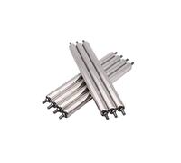 Generico Rulli trasportatori in Acciaio per impieghi gravosi, Set da 7, Diametro 1,5"/2"/2,4", Resistenti e affidabili per la movimentazione di Materiali industriali, Ideali per l'uso in Magazzino, 1